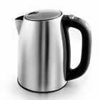 Stainless Steel Electric Hot Water Kettle - 1.7 Liter, Silver