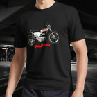 Bultaco Motorcycle Active T-Shirt Funny Logo American Men's T-Shirt