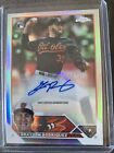 New ListingGRAYSON RODRIGUEZ 2023 Topps Chrome Update RC Auto Refractor /499
