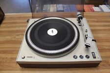 Vintage Phillips 212 HiFi Electronic Turntable Tested