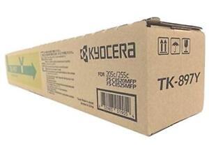 Kyocera TK-899Y Original Toner Cartridge - Yellow - Laser - 6000 Pages (tk899y)