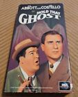 Abbot And Costello In Hold That Ghost VHS