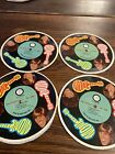 THE MONKEES Colgems Cereal Cardboard Record Cut Out 4 Songs Complete Set1-4