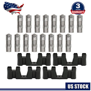 16* Hydraulic Roller Lifters & 4 Trays Set For Chevy 5.3L 5.7L LS1 LS2 LS3 LS7 (For: Pontiac)
