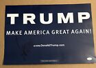 DONALD TRUMP * JSA * Signed Make America Great Again Campaign Autograph Poster
