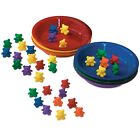 Learning Resources Baby Bear Sorting Set 102 Bears 6 Colors 6 Bowls 0739