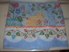 Easter Spring tablecloth Bunny  & floral 51X73 tablecloth rectangle shape