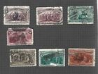 US, 7 Used  Stamps from the 1893 Columbus Expo