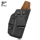 IWB Kydex Holster With Leather inside for Taurus G3/Hellcat/PPK/Glock 26/CZP10C