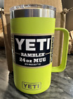 YETI Chartreuse 24oz Mug Rambler Tumbler LIMITED EDITION Beer Coffee Cup NEW