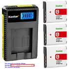 Kastar Battery LCD USB Charger for Sony NP-BG1 NP-FG1 Sony Cyber-shot DSC-W170