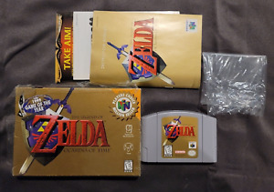 Legend of Zelda: Ocarina of Time Nintendo 64 N64 Complete In Box CIB Near Mint