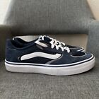 Vans Ultracush Rowley Old School Suede blue white Mens Shoes Size 8 SB07