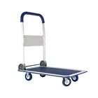 ( USED ) Folding Hand Truck Dolly Cart Wheels Luggage Cart Trolley Moving 330lbs