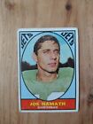 1967 Topps 98 Joe Namath New York Jets CENTERED/Lower grade (set key card)