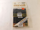 MAXELL MX 100 Minute Blank Cassette Tape New SEALED 2 Pack Type IV Metal