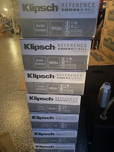 Klipsch R-5650-W II In-Wall Loudspeaker Sold Individually (new)