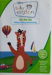 Baby Einstein - On the Go - Riding, Sailing and Soaring - DVD - Brand New
