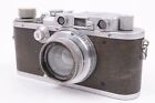 Leica IIIA Rangefinder Camera Body w/ Summar 5cm Lens Serviced YYE 02/22 #T35254
