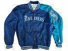 Vtg 90’s Starter Size XL Seattle Mariners Baseball MLB Bomber Nylon Coat Jacket