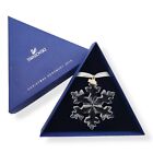 Annual 2016 Swarovski Crystal Snowflake Christmas Ornament in Box 3