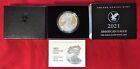2021 S American Silver Eagle Proof S$1 Coin in OGP/COA (21EMN)