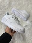 Nike Air Force 1 Low Womens Casual Leather Shoes White CI0919-100 NEW Multi Sz
