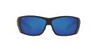 Costa Del Mar - Men's Cat Cay Polarized Sunglasses, Blackout/Grey Blue