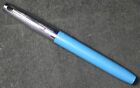 Sheaffer Blue Cartridge Fountain Pen w/ Stainless Cap - Vintage