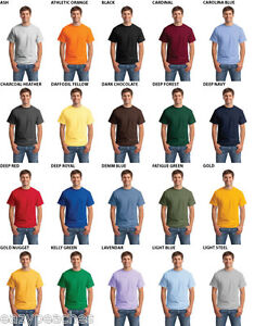 Hanes Beefy-T Brand NEW 6.1 oz. 100% Cotton T-Shirt Men's S-XL Tee 5180