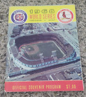 1968 World Series Baseball Official Souvenir Program Tigers vs Cardinals