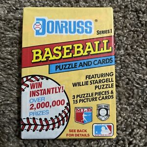 Donruss Baseball Cards Series 1 1991 Unopened Wax Pack