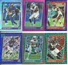 (38) 2021 DONRUSS OPTIC MULTI-COLORED PRIZM REFRACTOR FOOTBALL ROOKIE CARDS!!!