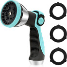 Garden Hose Nozzle Sprayer - 10 Spray Patterns, High Pressure, Thumb Control