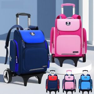 Student School Bag Backpack Bag School Backpack Wheeled Bag Trolley Wheels