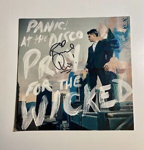 Panic At The Disco - No Rest For Promo flat/Poster Hand Signed Autographed