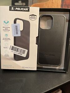 Open Box Pelican Iphone 6.7 Black Phone Case