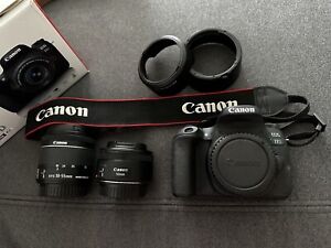 Canon EOS 77D 24.2 MP Digital SLR Camera with EF-S 18-55mm Lens - Black