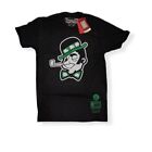 Mitchell & Ness Boston Celtics Logo Remix Hardwood Classics Black Tee Shirt