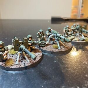 Warhammer 40k Cadian Heavy Weapons Squadron 3x Pro Painted