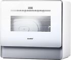 Local Pickup COMFEE' Portable Countertop Dishwasher CDC22P4AWW - Glass Touch