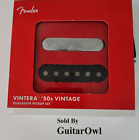 Fender VINTERA 50s Vintage Telecaster Tele Guitar Pickup Set 0992204000 pickups