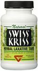 Natural Swiss Kriss Herbal Laxative Tablets Constipation Relief Supplement 250ct