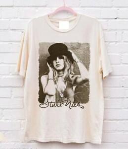 Stevie Nicks Vintage Graphic White Color Shirt Unisex Men Women