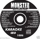 KARAOKE MONSTER HITS CD+G MALE CLASSIC ROCK  #1006