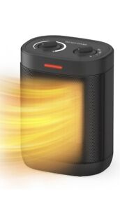 1500W Small Space Heater, Electric Heaters for Indoor Use, Portable Space Heater