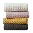 100% Cotton Waffle Weave Towels Absorbent Hand Towels Bathroom Face Wash Towel