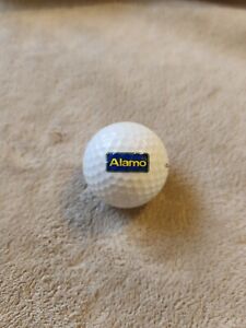 Logo Golf Ball Golfing Advertising Alamo Car Rental Titleist