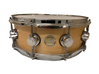 Drum Workshop (DW) Solid Maple Natural Satin 14x5.5 Snare