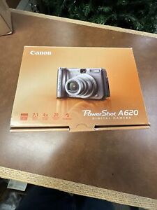 Canon PowerShot A620 7.1MP Digital Camera Tested Works *see details*